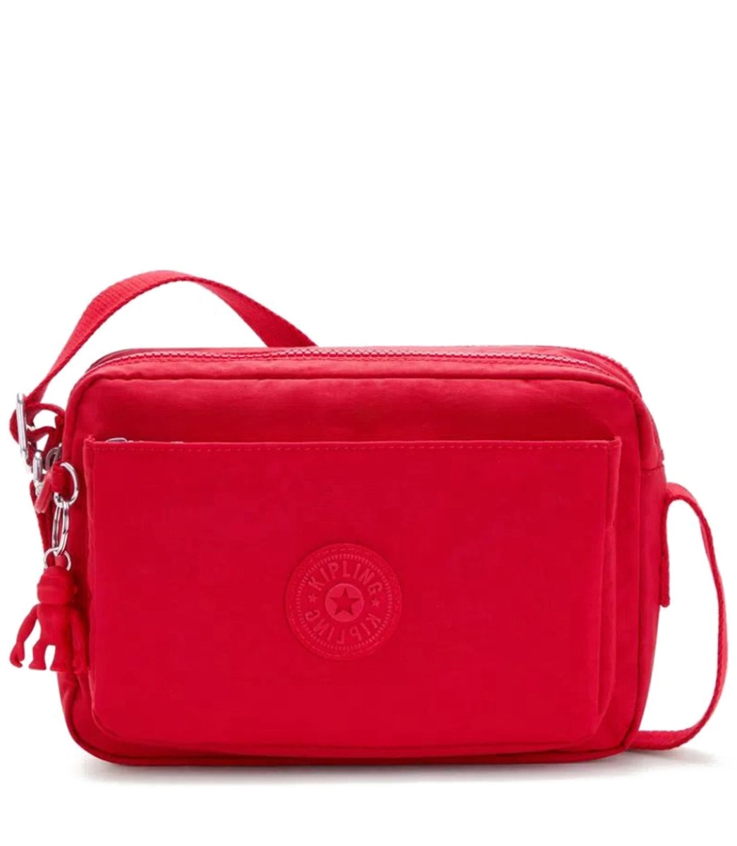 BOLSA KIPLING ABANU M RED ROUGE VERMELHO