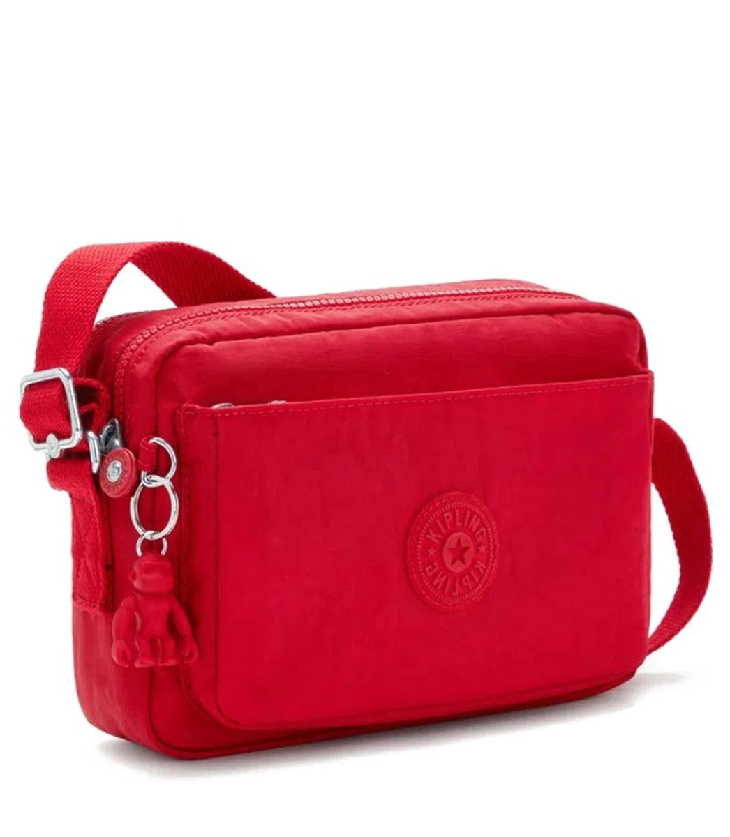 BOLSA KIPLING ABANU M RED ROUGE VERMELHO